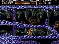 une photo d'Ã©cran de Akumajou Dracula sur Sharp X68000